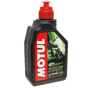 Hög kvalitet Motorolja Motul Scooter Expert 4T 10W40 MB 1 Liter