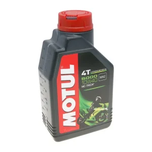 4-takts motorolja Motul 4T 5000 10W40 MA2 1 liter Hög kvalitet