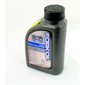 Fri frakt Gaffelolja BEL RAY Mineral 20W 1L för moped, moped, mokick