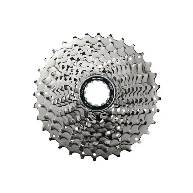 Shimano Kassett 10-Delad Tiagra 10-Vxl Hg500 11-32 Silver Premium