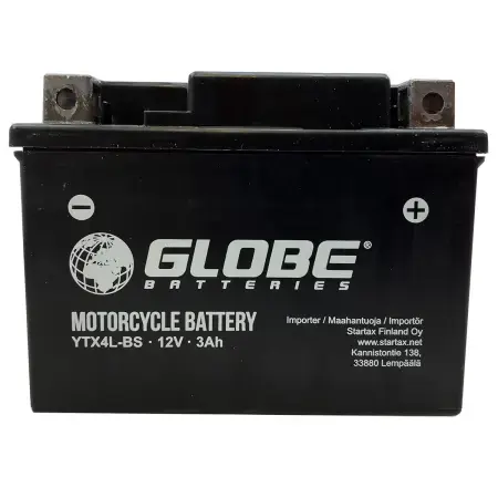 Expressleverans Batteri Globe YTX4L-BS 3,5Ah 12V