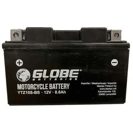 BATTERI GLOBE YTZ10S 8,6Ah 150x87x93mm Erbjudande