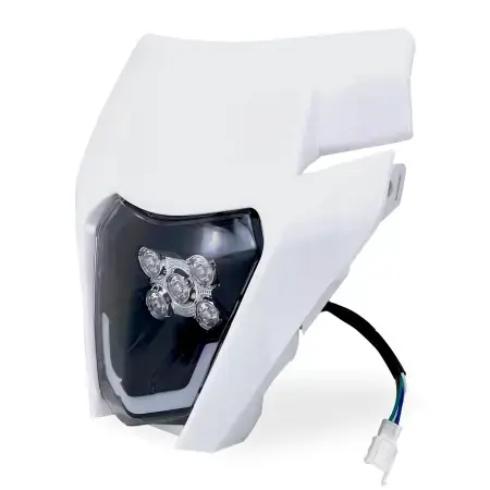 LED LJUSMASK KTM TYP SNABBARE VIT Populär