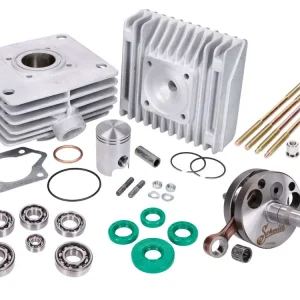 Expressleverans Revision Kit Engine Schmitt Neustart för Simson S51, S53, SR50 M500 motor