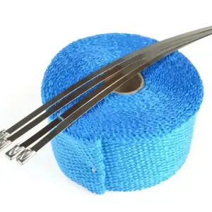 Avgasbandage Blå 10 meter Universal Expressleverans