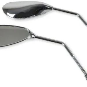 Snabb leverans Backspeglar Custom krom Universal 1 par