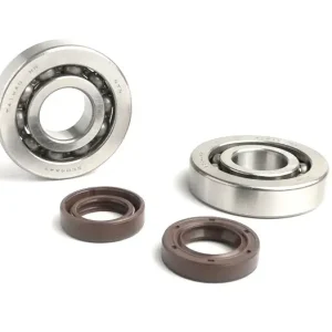 Lagersats - Oljetätningssats för vevaxel -BGM ORIGINAL- Piaggio 50 cc 2-stroke Kampanj