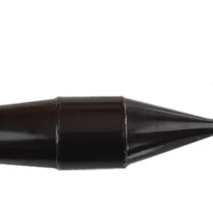 Autentisk Ljuddämpare 28mm sportmodell svart/grå Universal