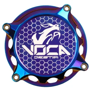 Tändkåpa Voca CNC titan för Minarelli AM6 Nyhet