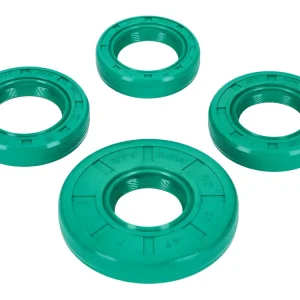 Populär Motoroljetätningssats Schmitt Evolution FKM grön med vridriktning för Simson S51, S53, S70, S83, Schwalbe KR51/2, SR50, SR80