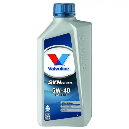 Valvoline SynPower 5W-40 motorolja 1L Fri frakt
