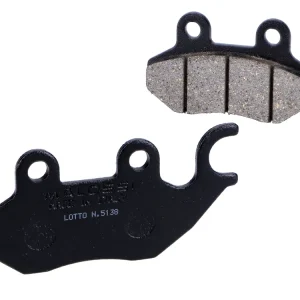 Autentisk Bromsbelägg Malossi organiska för Peugeot, SYM, Lambretta Euro3, Euro4, Euro5