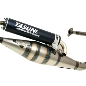 Avgassystem Yasuni Scooter Z svart - Peugeot stående Begränsat erbjudande
