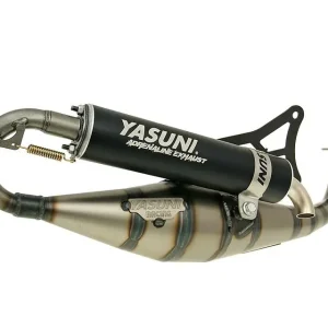 Bästa pris Avgassystem Yasuni Carrera 21 svart - Minarelli liggande