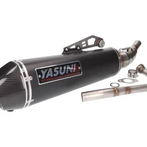 Avgassystem Yasuni Scooter 4 Black Edition Honda PCX 125ccm ABS Euro4 2017-2020 Begränsat erbjudande