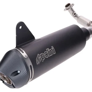 Avgasrör Polini Slip-On Inox för Vespa GTS 300, GTV 300 Euro5 (med katalysator) Bästa pris