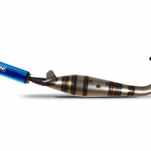 Avgasrör Yasuni blå för MBK 51 Autentisk