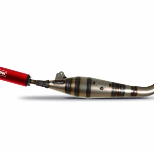 Billig Avgasrör Yasuni röd för Peugeot 103 SP/Vogue