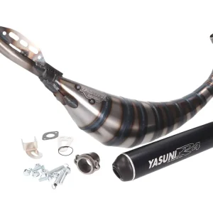 Avgassystem Yasuni R4 Carrera MAX Derbi EBE, EBS, D50B0 Big Bore = YA820TB Köp nu