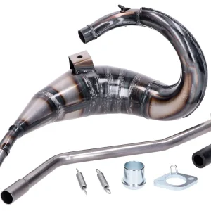 Endast idag Avgasrör Giannelli Enduro för Aprilia RX, SX 50 06-15, Derbi Senda 50 RX, SM Xrace, Xtreme 09-15