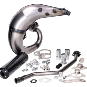 Bästa pris Avgasrör Yasuni Cross ML Carbon för Yamaha DT50, MBK X-Limit, Peugeot, Malaguti, Motorhispania