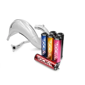 Avgasrör Voca Cross krom 50/70cc för Rieju MRT50 Erbjudande