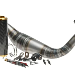 Avgasrör - Voca Racing Big Bore 90/100cc, guld Lågt pris