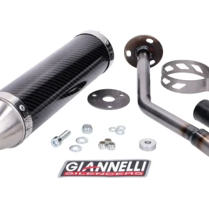 Bakljuddämpare Giannelli Carbon för Beta Enduro 50 09-11 Säker betalning