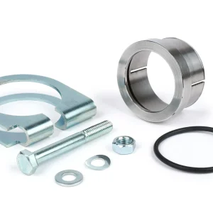 Avgasfläns med O-ring, med klämma - BGM PRO - Ø=45mm, Vespa PX200, Rally 200, Quattrini M232/M244- för svetsning, inkl. O-ring Pengarna tillbaka