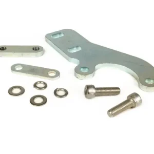 Avgasfäste fram -BGM PRO Clubman V3.0-V4.0- Lambretta Serie 1-3 - Silver Säker betalning