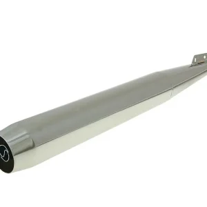 Avgassystem Krom 28mm anslutning, 70mm ytterdiameter till Puch MV, DS, VS, VZ Billig